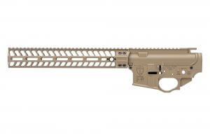 Spikes Upper/Crusader Lower/12" CRR MLOK Rail Set - Coyote Tan