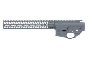 Spikes Upper/PHU Joker Lower/12" CRR MLOK Rail Set - Boulder Grey